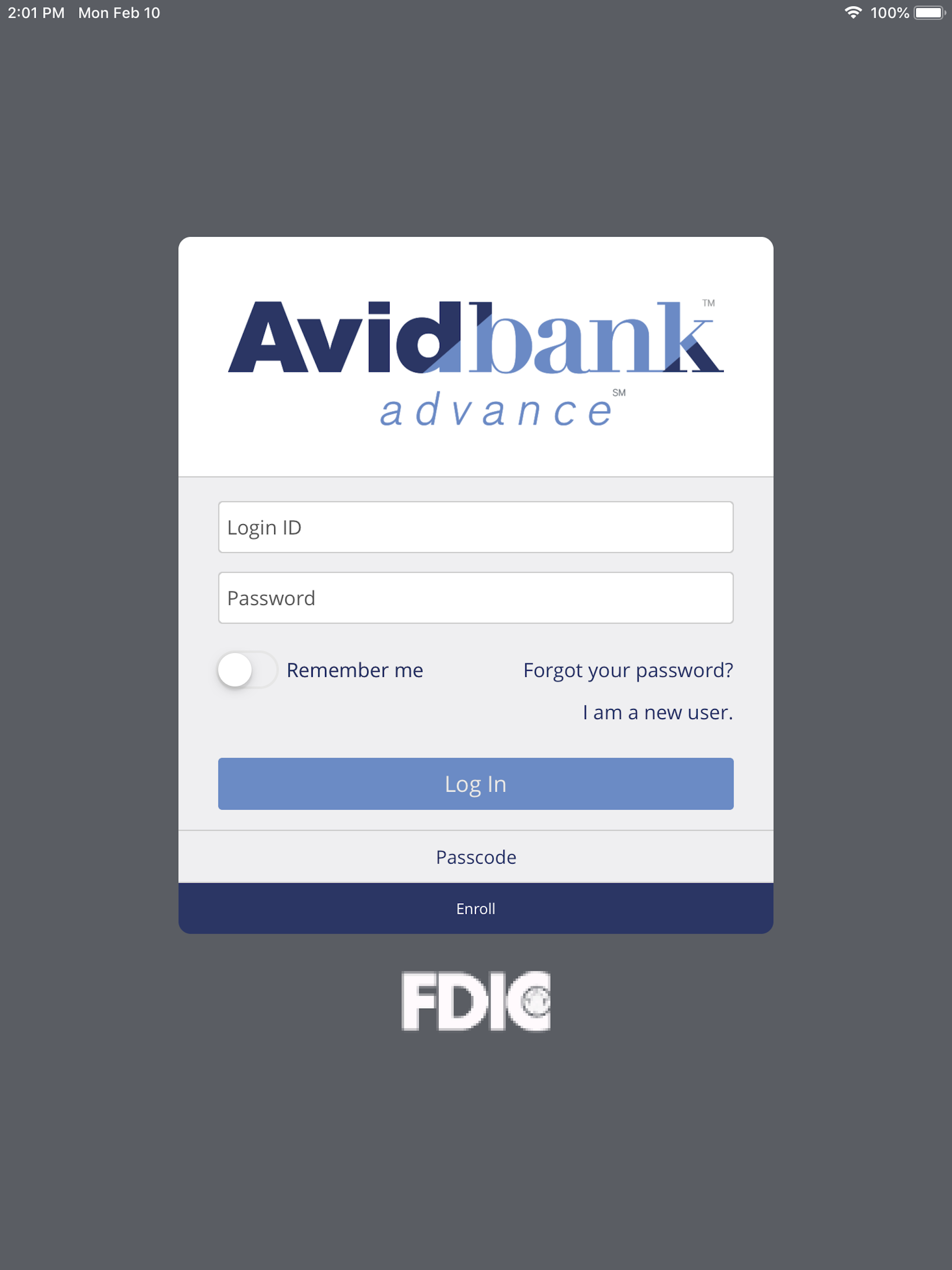 Avidbank Mobile