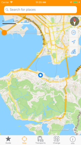 Hong Kong Map and Travel Guide screenshot