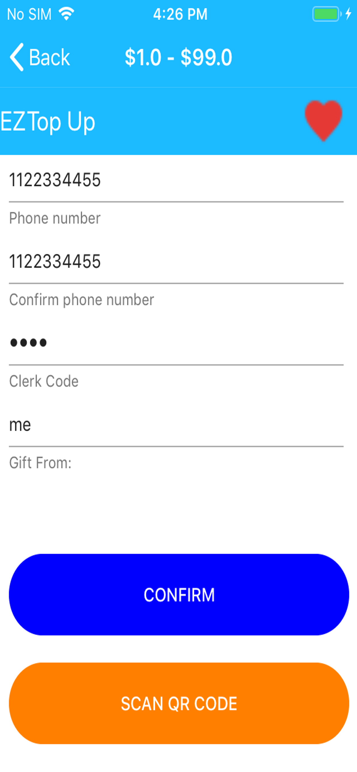 BTC Topup screenshot 5