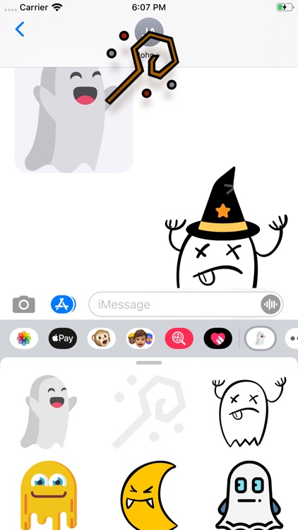 Ghostly Stickers