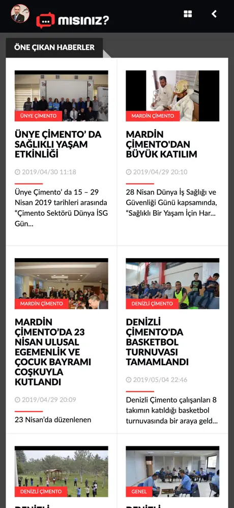Mısınız?