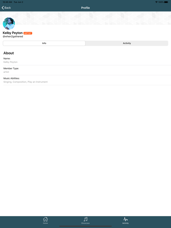 You God's Music iPad screenshot 6 - Music app
