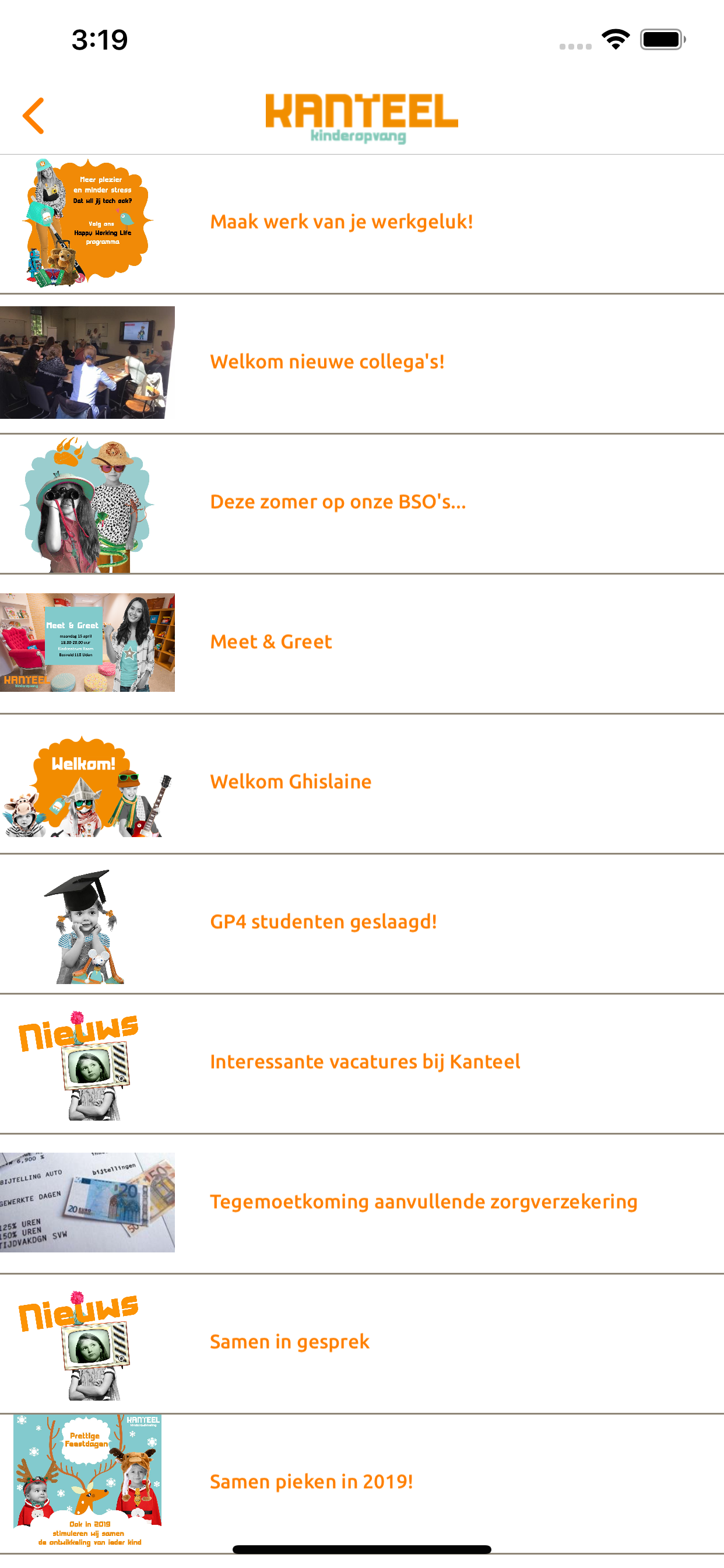 Kanteel Collega’s
