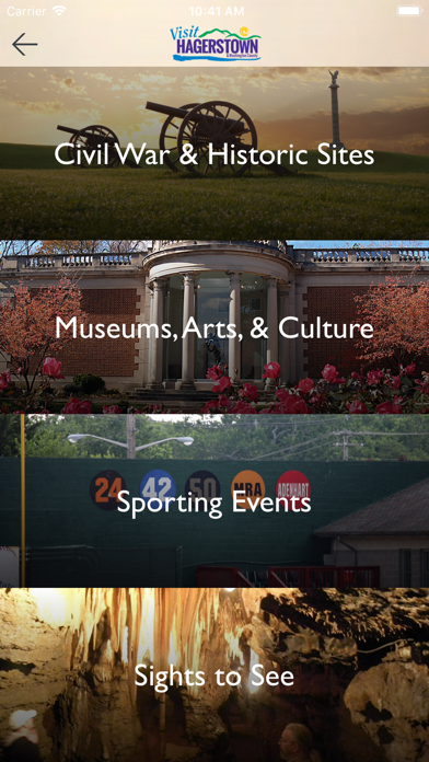 Visit Hagerstown Screenshot