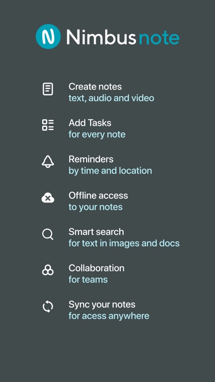 Nimbus Note
