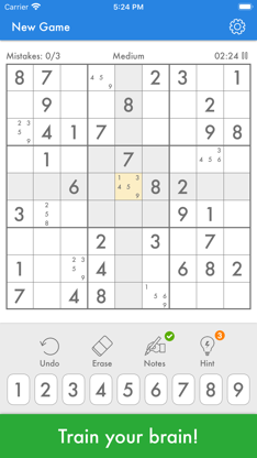 Sudoku - Classic Number Game screenshot 2