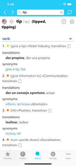 Game screenshot English Spanish Dictionary C. apk