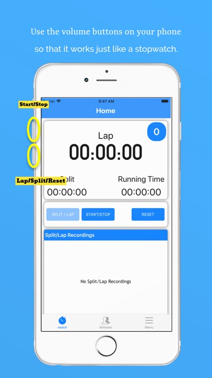 Performalytics Stopwatch screenshot-4