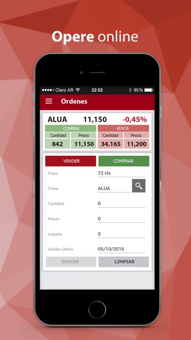 Proficio Investment Screenshot