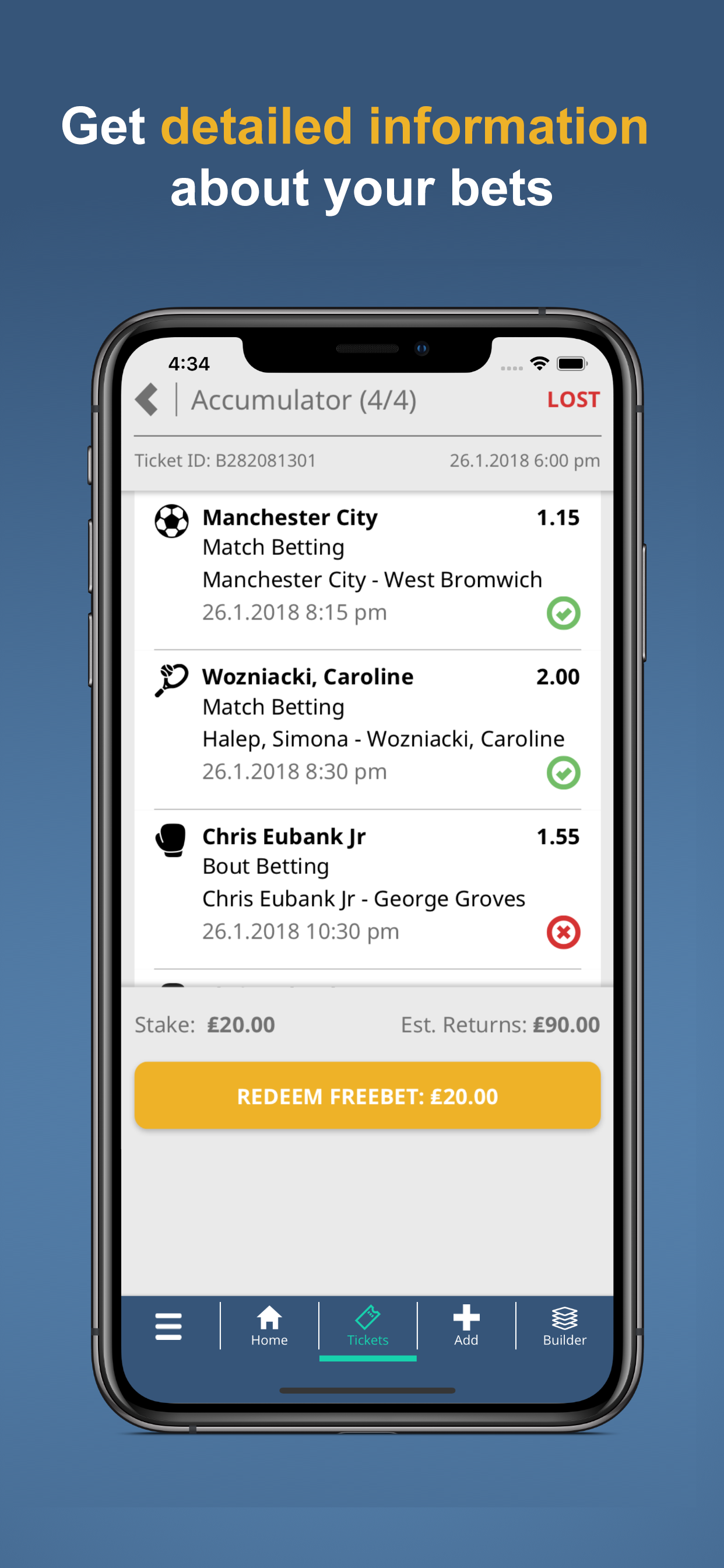 Chisholm Bet Tracker screenshot 4