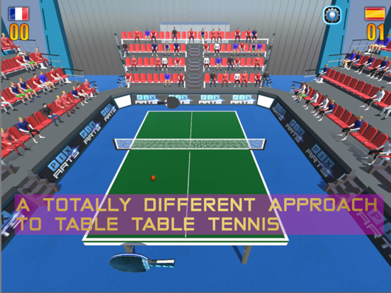 Table Tennis World Tournament iPad screenshot
