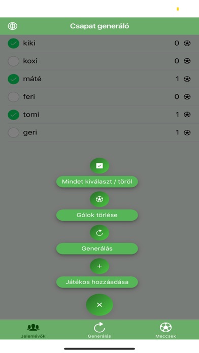 Screenshot #3 pour Csapat generáló