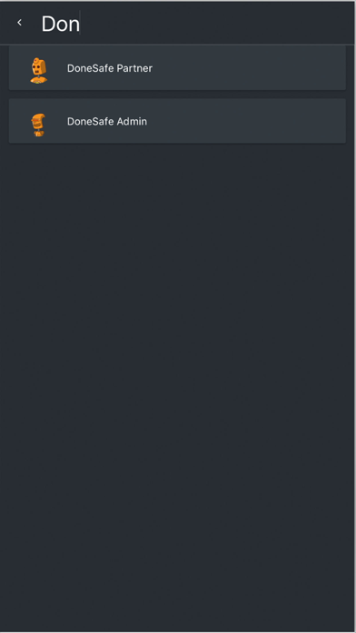 Donesafe Visitor Registration Screenshot