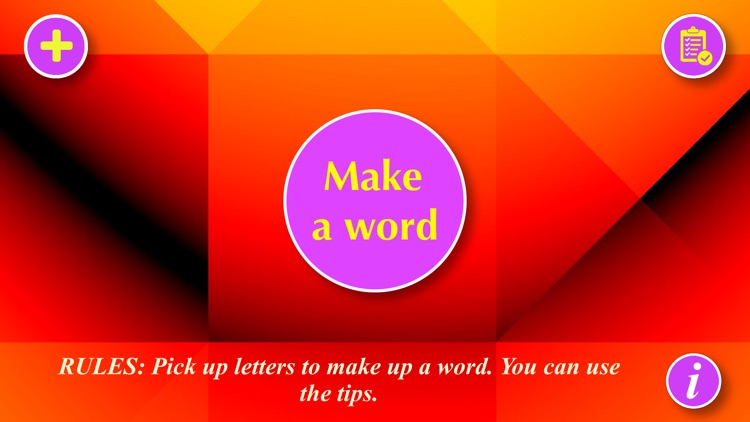 Make word from letters