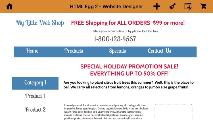 HTML Egg 2 - Website Designer screenshot-5