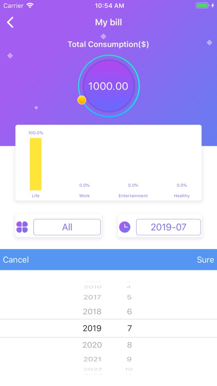 Colorful Account Book-So Clear