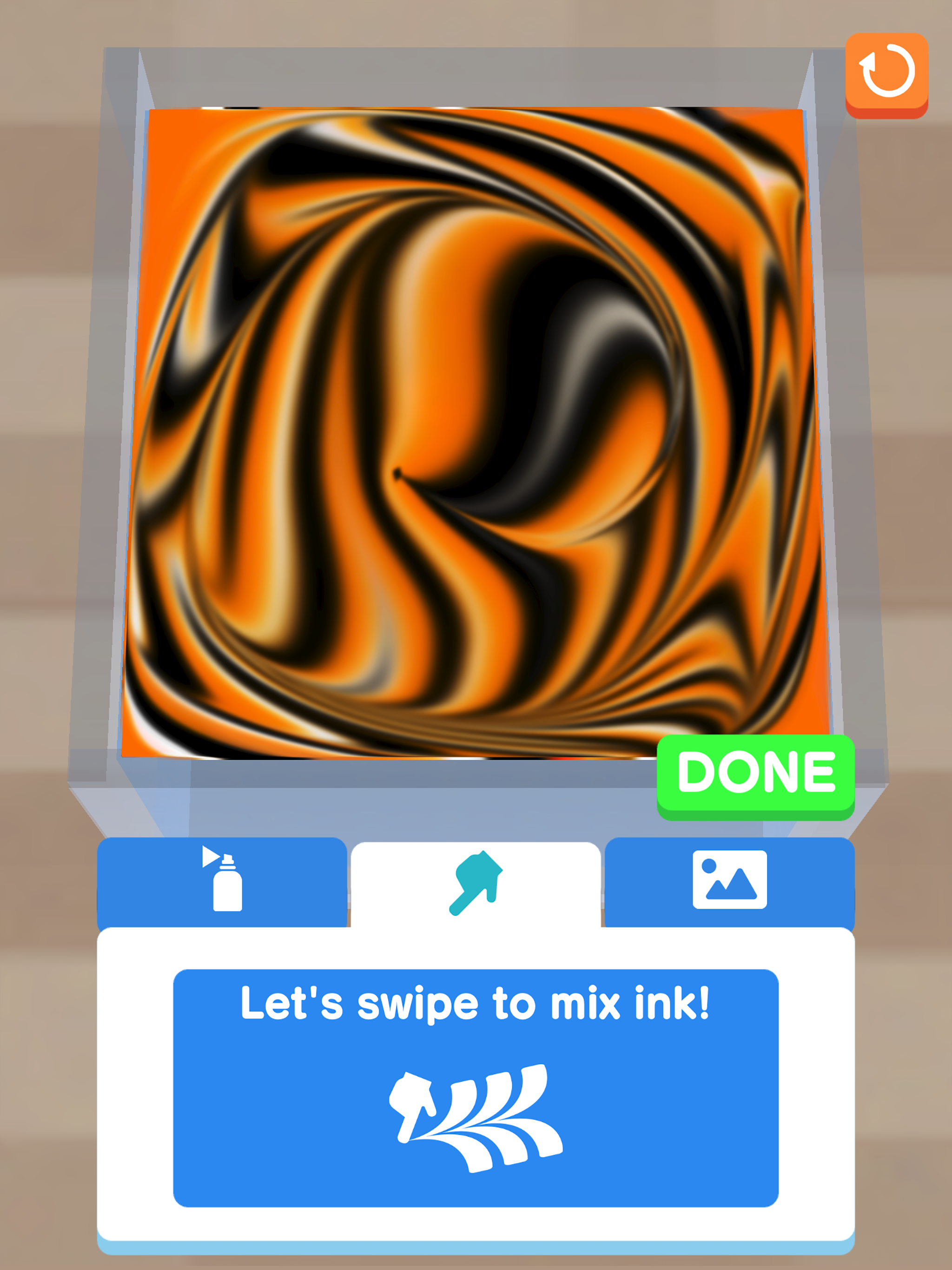 Watermarbling