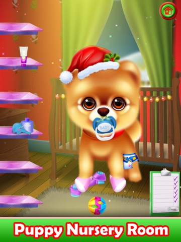 Pet Puppy Nursery Time iPad screenshot