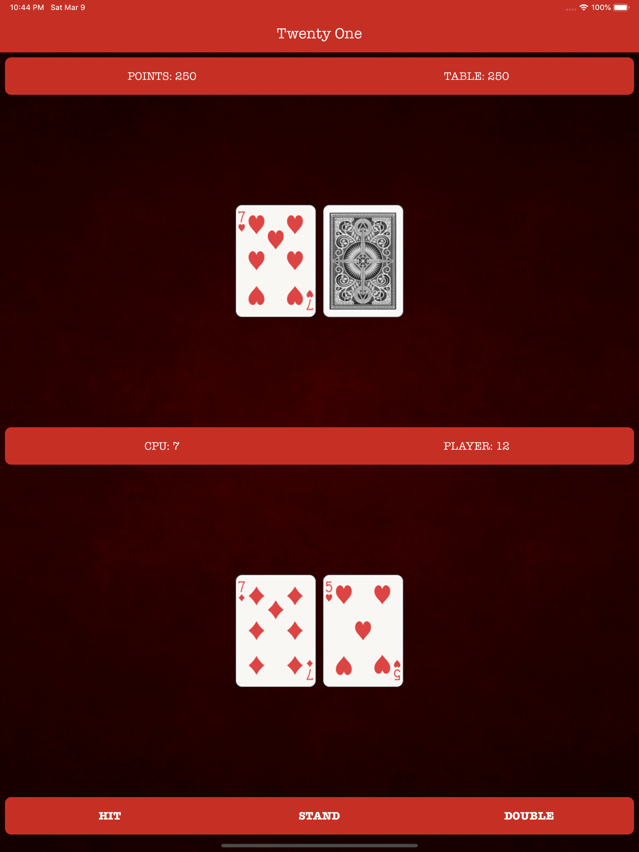 21 Twenty One - Card Game