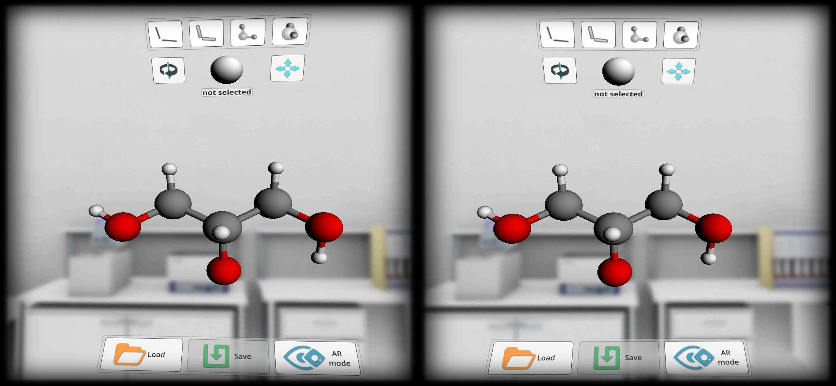 AR VR Molecules Editor Lite screenshot 5