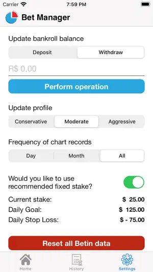 Bet Manager screenshot 3