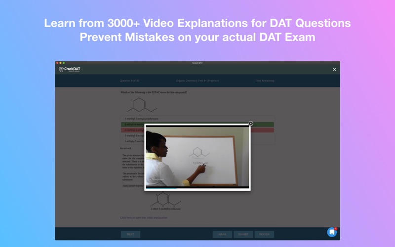 Crack the DAT Dental Admission screenshot