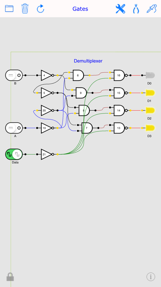 Digital Gate Circuit Simulator - 4.5 - (iOS)