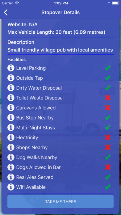Motorhome Stopover Screenshot