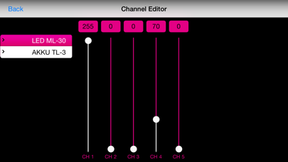 Screenshot #3 pour Light'J WiFi DMX Controller