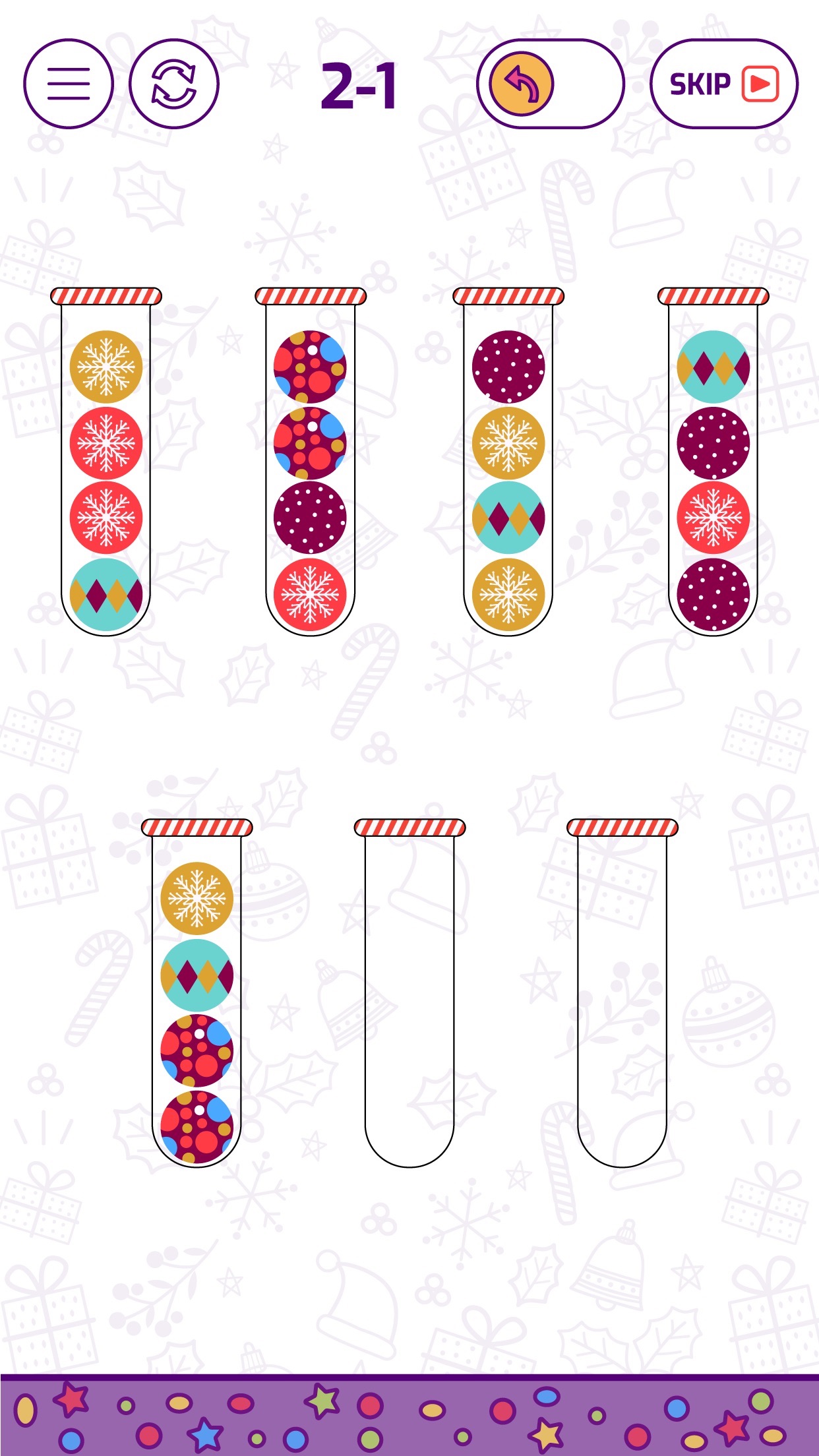 Screenshot 4 of Bubble Sort Color Puzzle Game