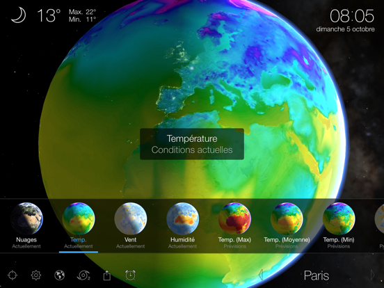 Screenshot #6 pour Living Earth - Clock & Weather