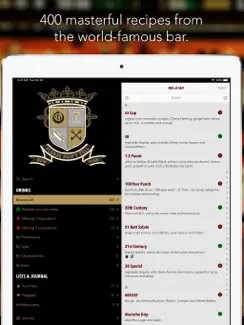 PDT Cocktails iPad image 1