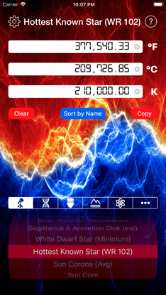 TempVerter DB screenshot 1