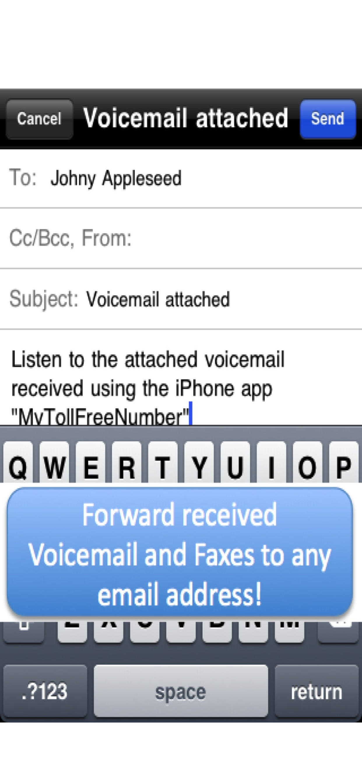 My Toll Free Number + Fax, VM screenshot 6