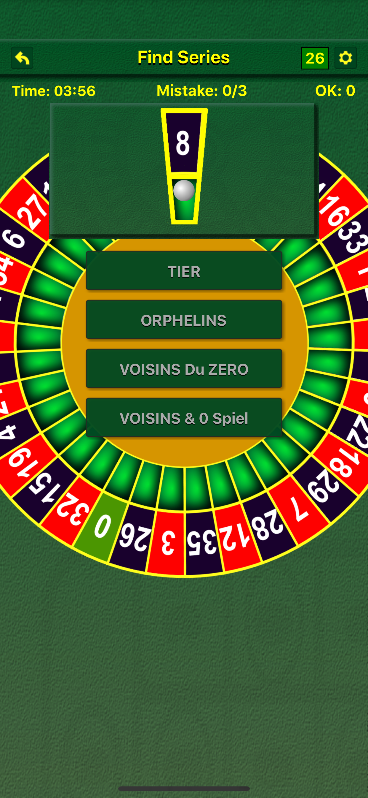 Croupier Test