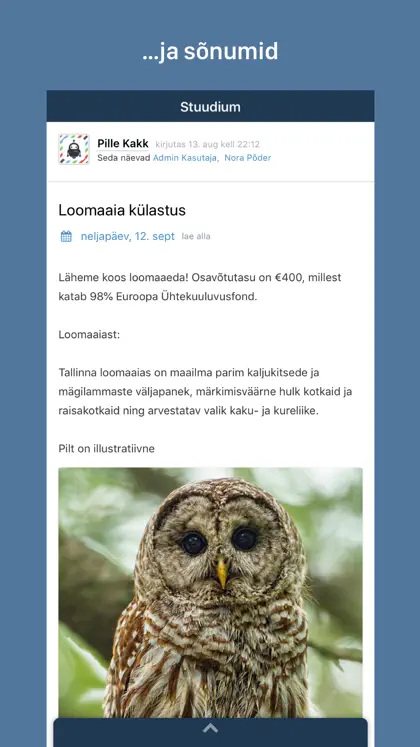 Stuudium ekran görüntüsü 3 / 3