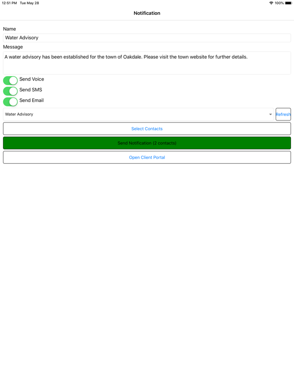 Screenshot #5 pour H2Notify