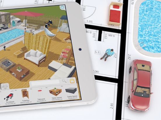 Keyplan 3D - Home design iPad app afbeelding 2