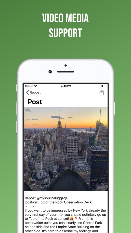 #6. Easy Repost for Instagram (iOS) Podle: Alexander Rylskov