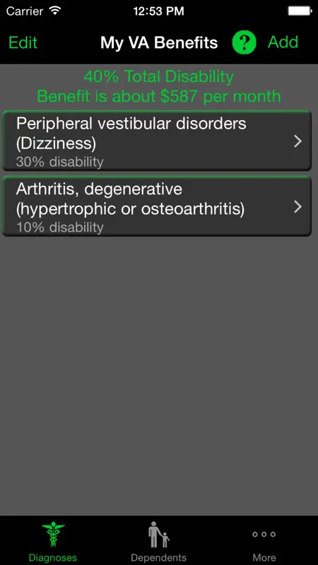 My VA Benefits screenshot 1 of 5