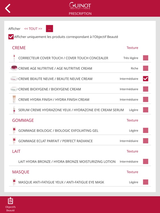 eTraining Guinot screenshot-5