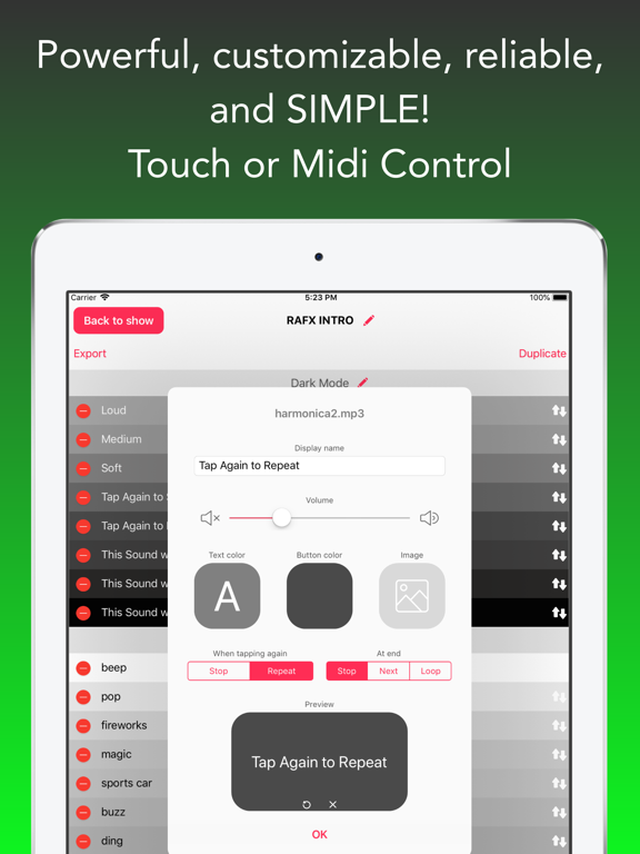 Screenshot #5 pour Run Audio FX by MSConcepts.com