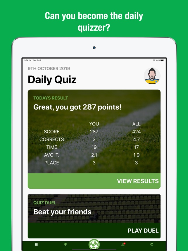 ‎Daily Football Quiz