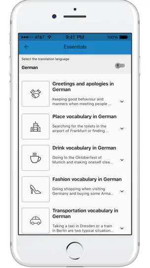 Forvo Travel iPhone-skjermbilde 3