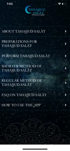 Game screenshot Tahajjud Salat mod apk