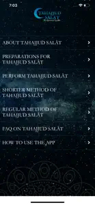 Tahajjud Salat screenshot #1 for iPhone