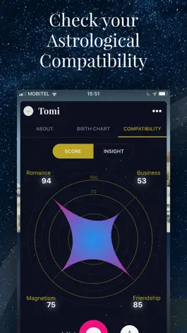 Game screenshot NUiT Astrology Match, Dating hack
