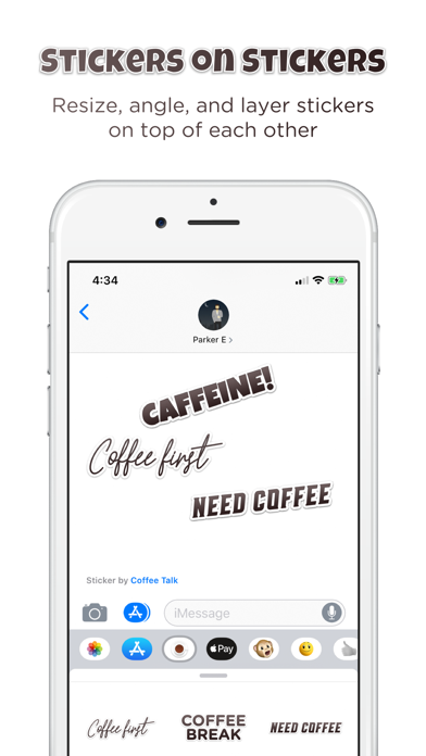 Coffee Talk Stickers Screenshot