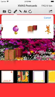christmas photo cards - gfc iphone capturas de pantalla 3