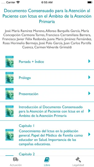 Captura de pantalla de ExtremIctus en iPhone 5